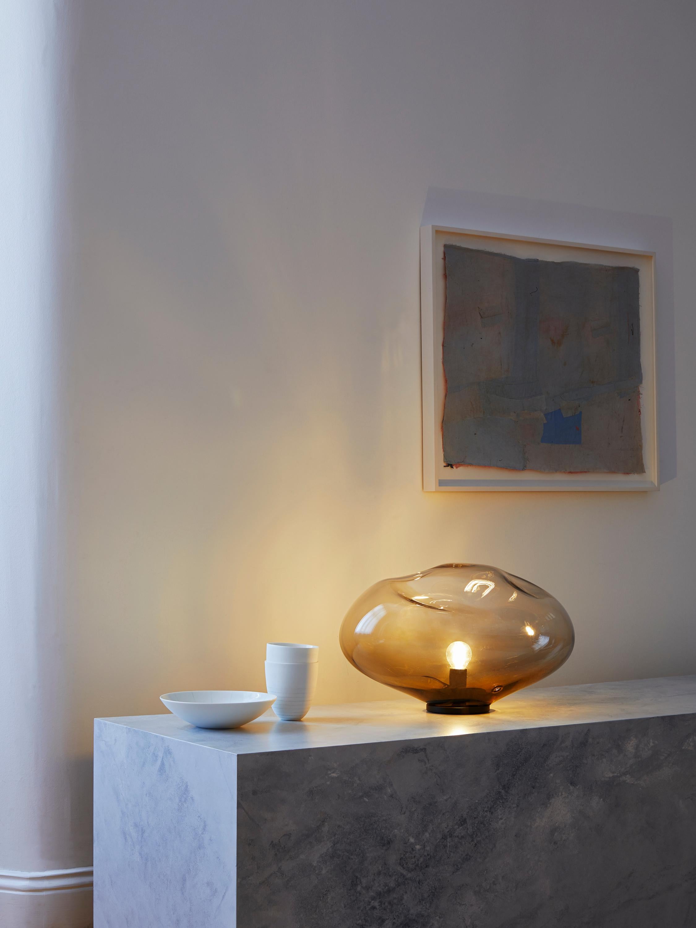 XXIe siècle et contemporain Plafonnier Haumea, verre de Murano soufflé à la main, 2021, taille « XXL » en vente
