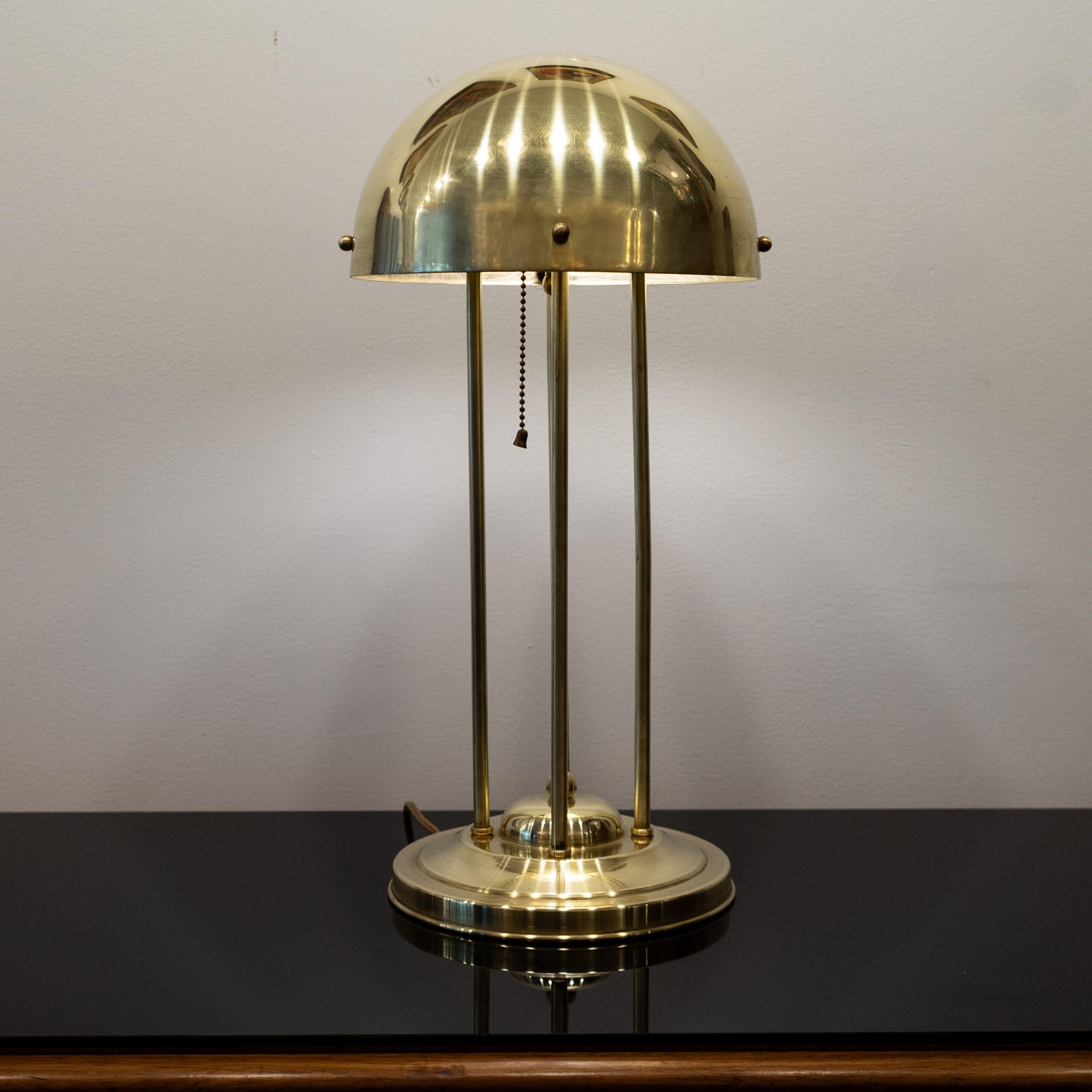 Haus Henneberg Brass Table Lamp, Austria For Sale 5