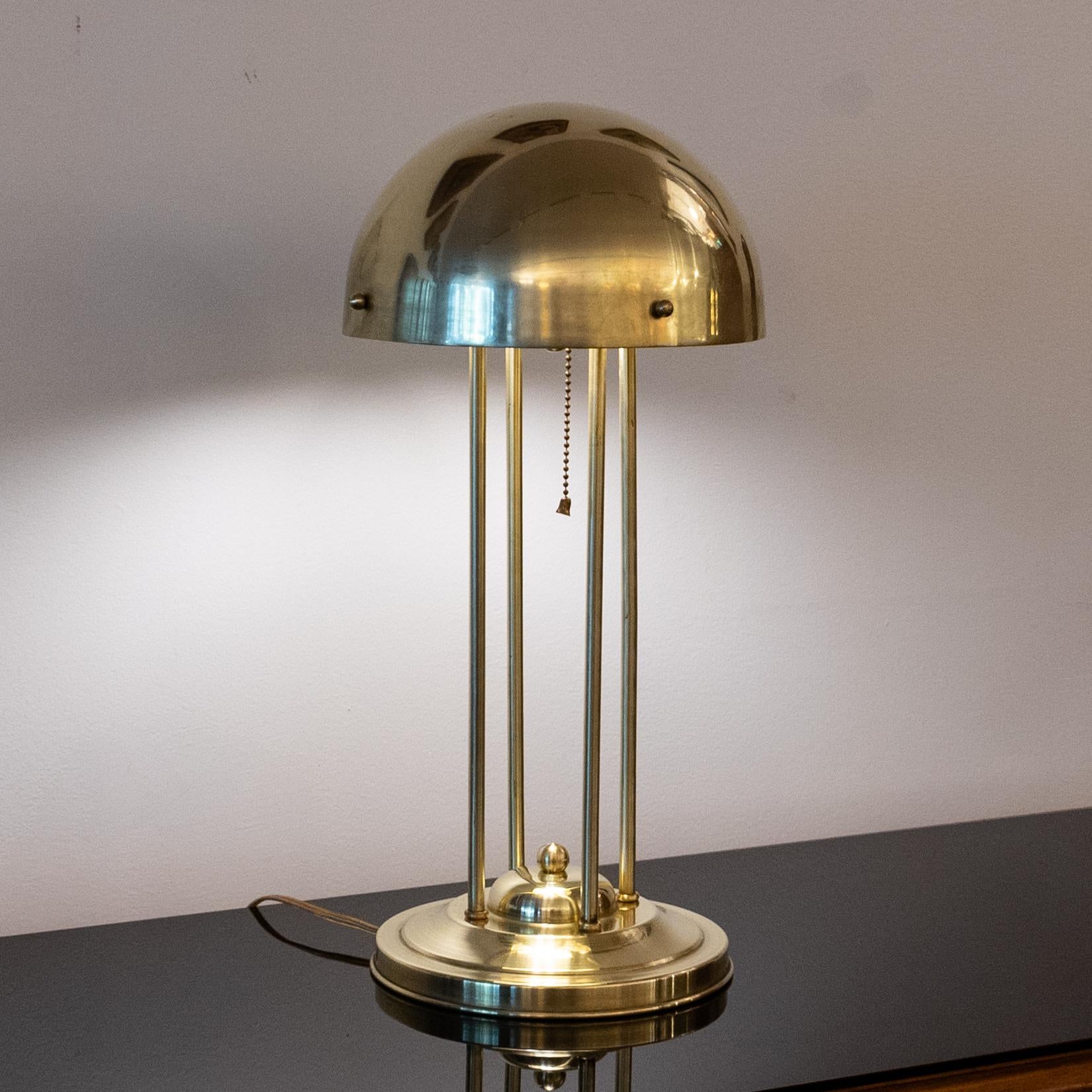 Haus Henneberg Brass Table Lamp, Austria For Sale 6