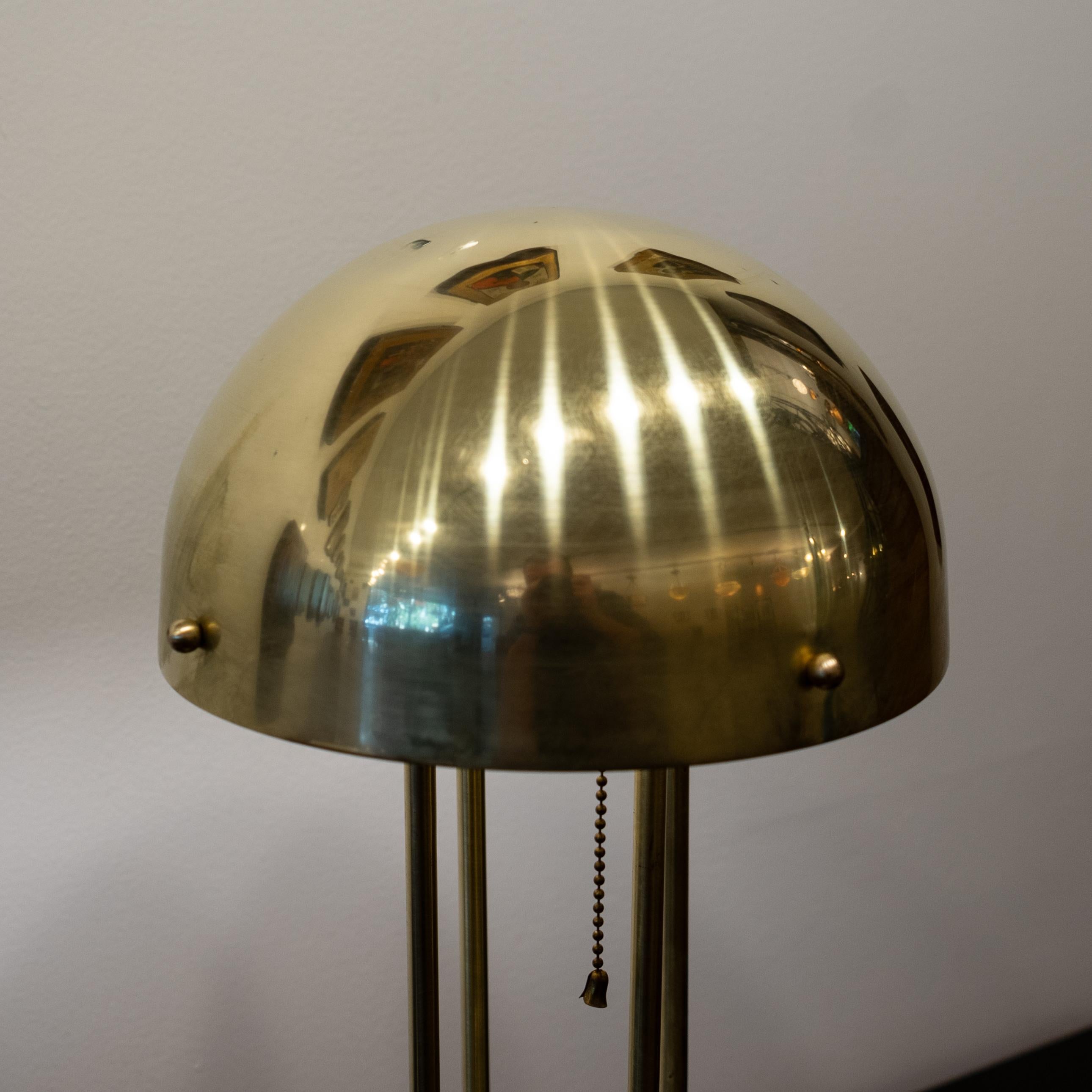 Austrian Haus Henneberg Brass Table Lamp, Austria For Sale