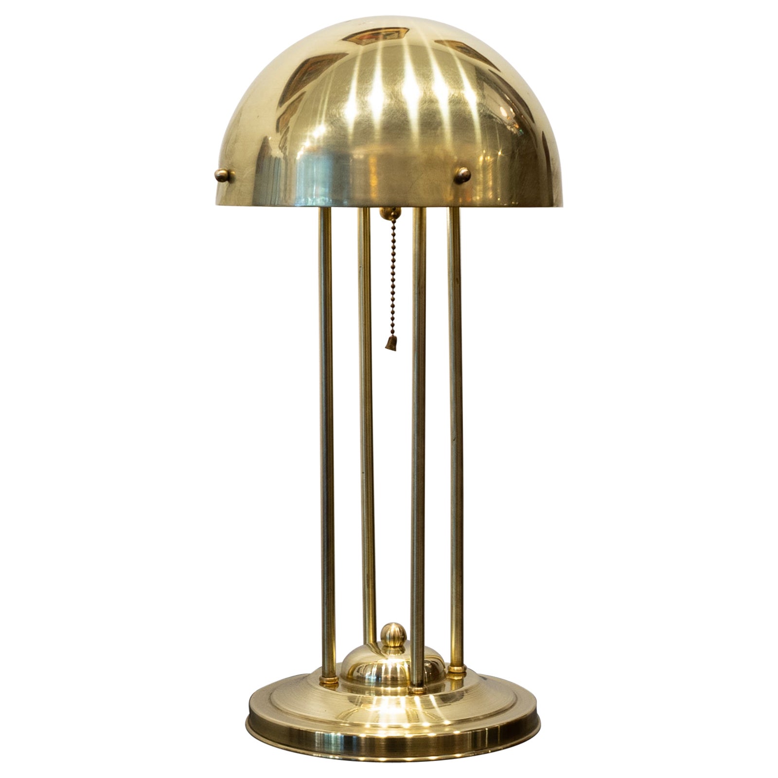 Haus Henneberg Brass Table Lamp, Austria