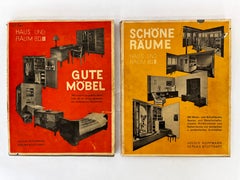 Haus und Raum Band II+III Gute Möbel and Schöne Räume by Julius Hoffman - 1930s