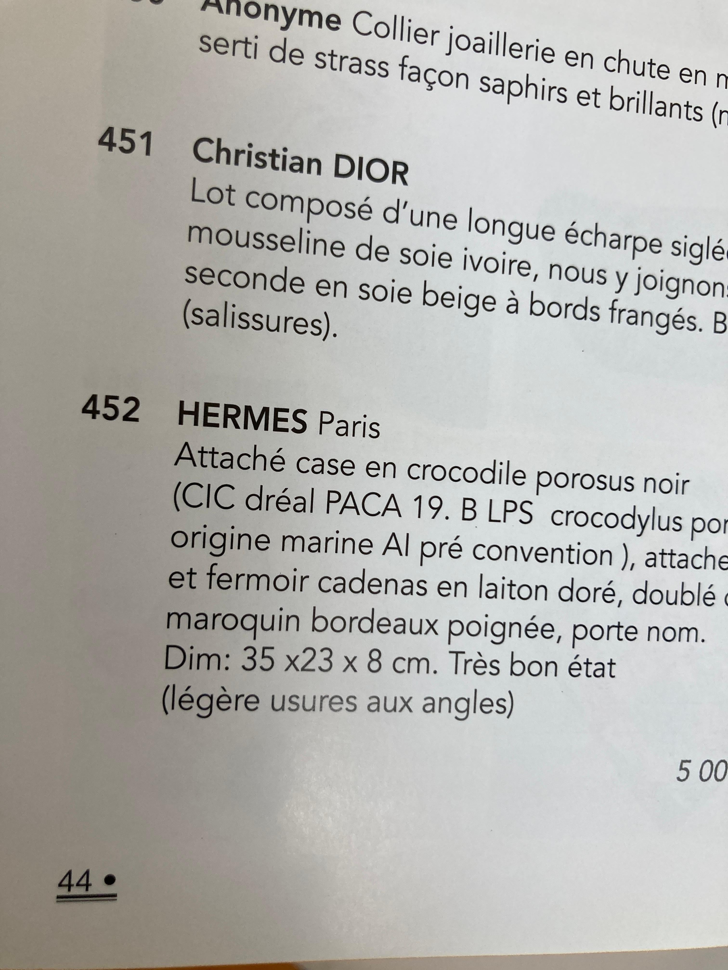 Haute Couture & Luxus-Lederwaren von Besch Cannes, Auktionskatalog Frankreich 2015 im Angebot 8