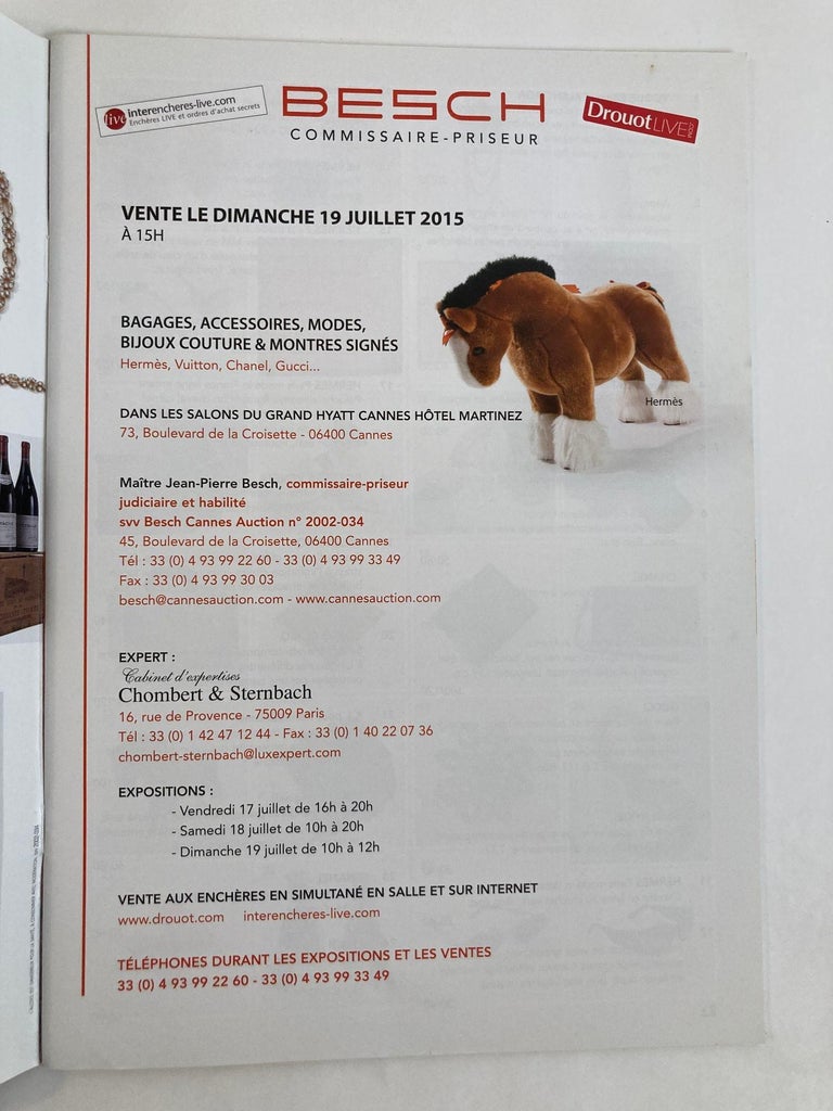 Haute Couture Luxury Leather Goods by Besch Cannes Auction Catalog