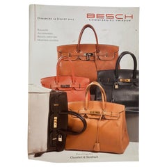 Used Haute Couture & Luxury Leather Goods by Besch Cannes Auction Catalog France 2015