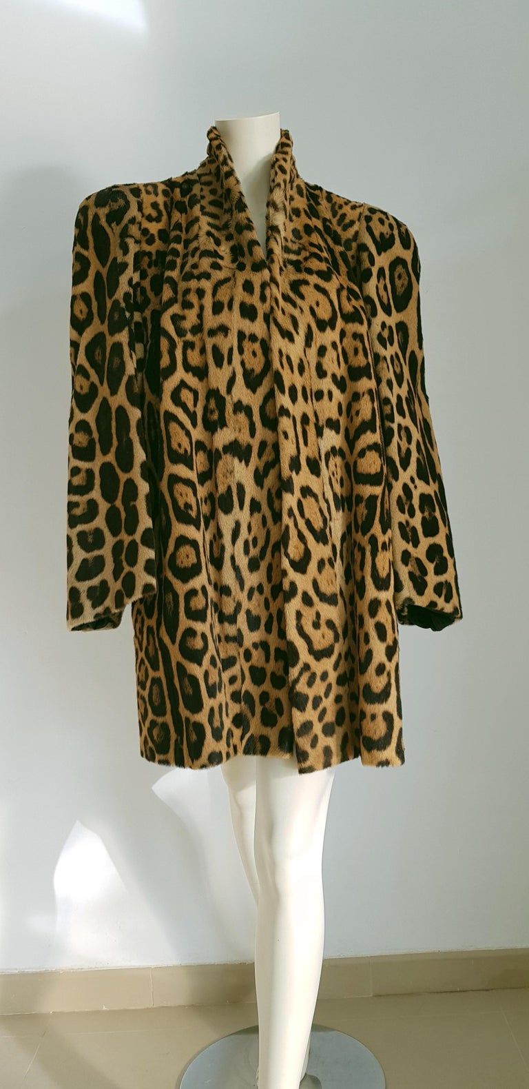 Haute Couture MANFRIANI Florence Rare Wild Jaguar Fur (PreBan) Coat