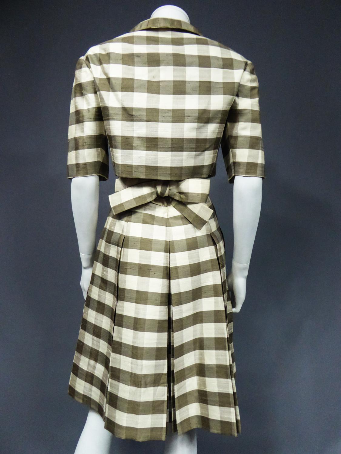 ​​​​​​​Haute Couture Nina Ricci Dress and Bolero Circa 1960 8