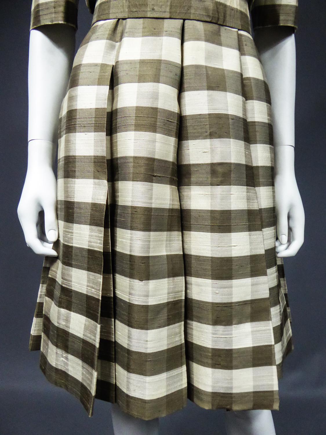 ​​​​​​​Haute Couture Nina Ricci Dress and Bolero Circa 1960 4