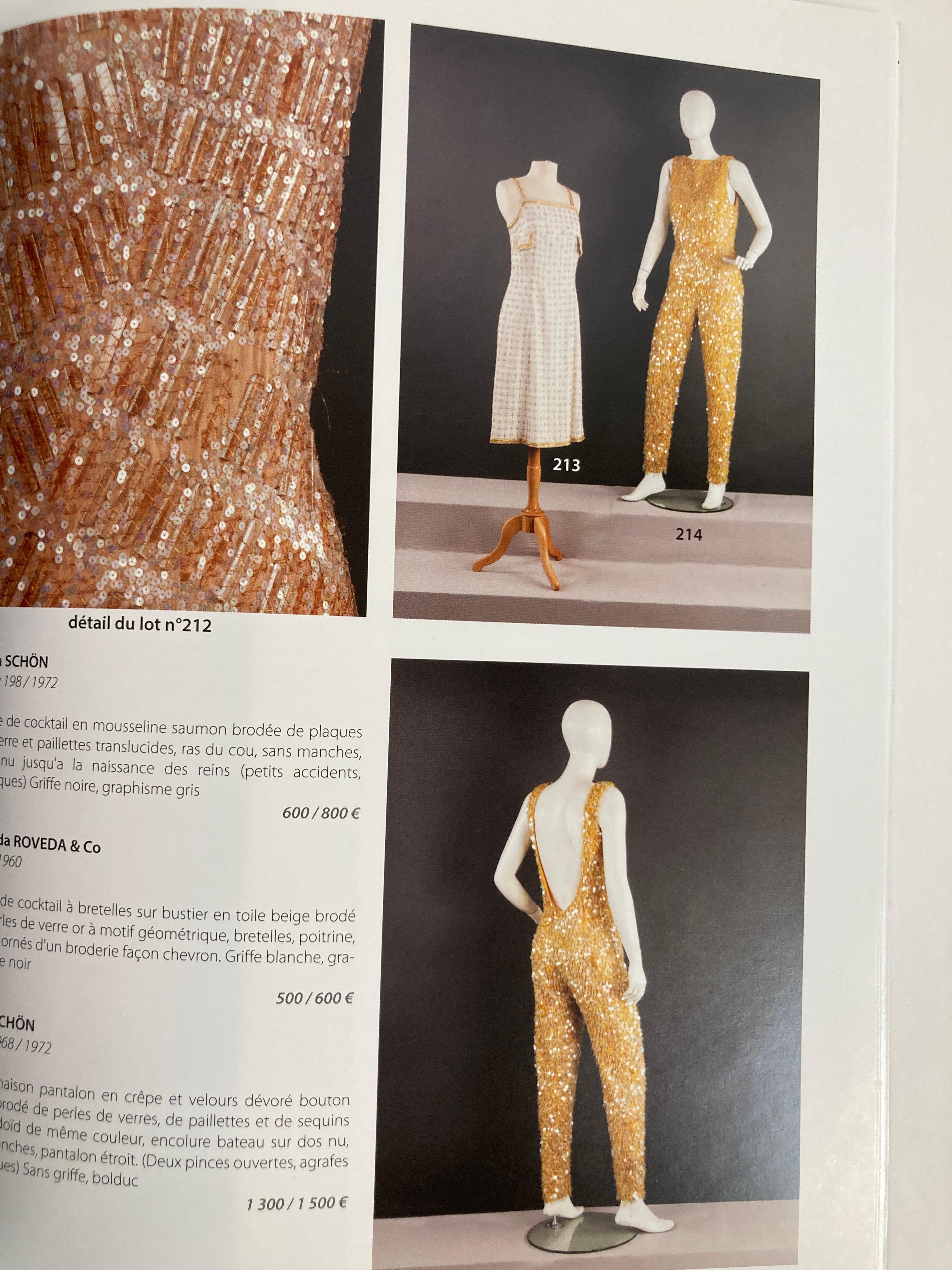 Haute Couture Paris Auction Catalog 2016 Published by Gros & Delettrez For Sale 1