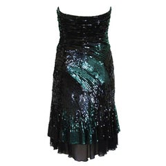 Versace Haute couture sequins dress size 42