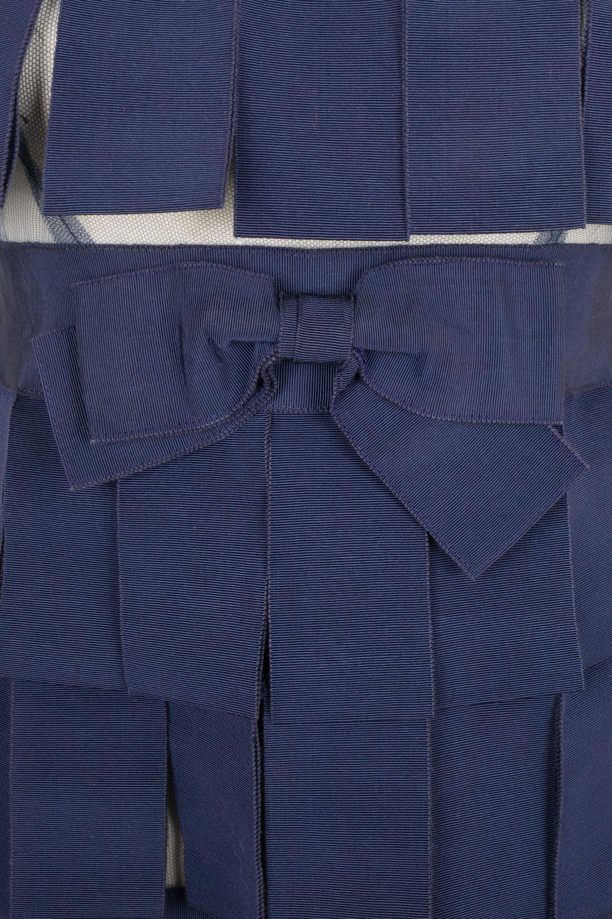 Haute Couture Vintage Dress, 1965 For Sale 2