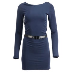 haute hippie tuxedo dress Haute Hippie Belted Stretch Jersey Mini Dress Large