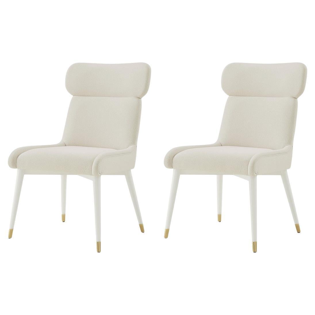 Haute Hollywood Regency Dining Chair (sets of 2)