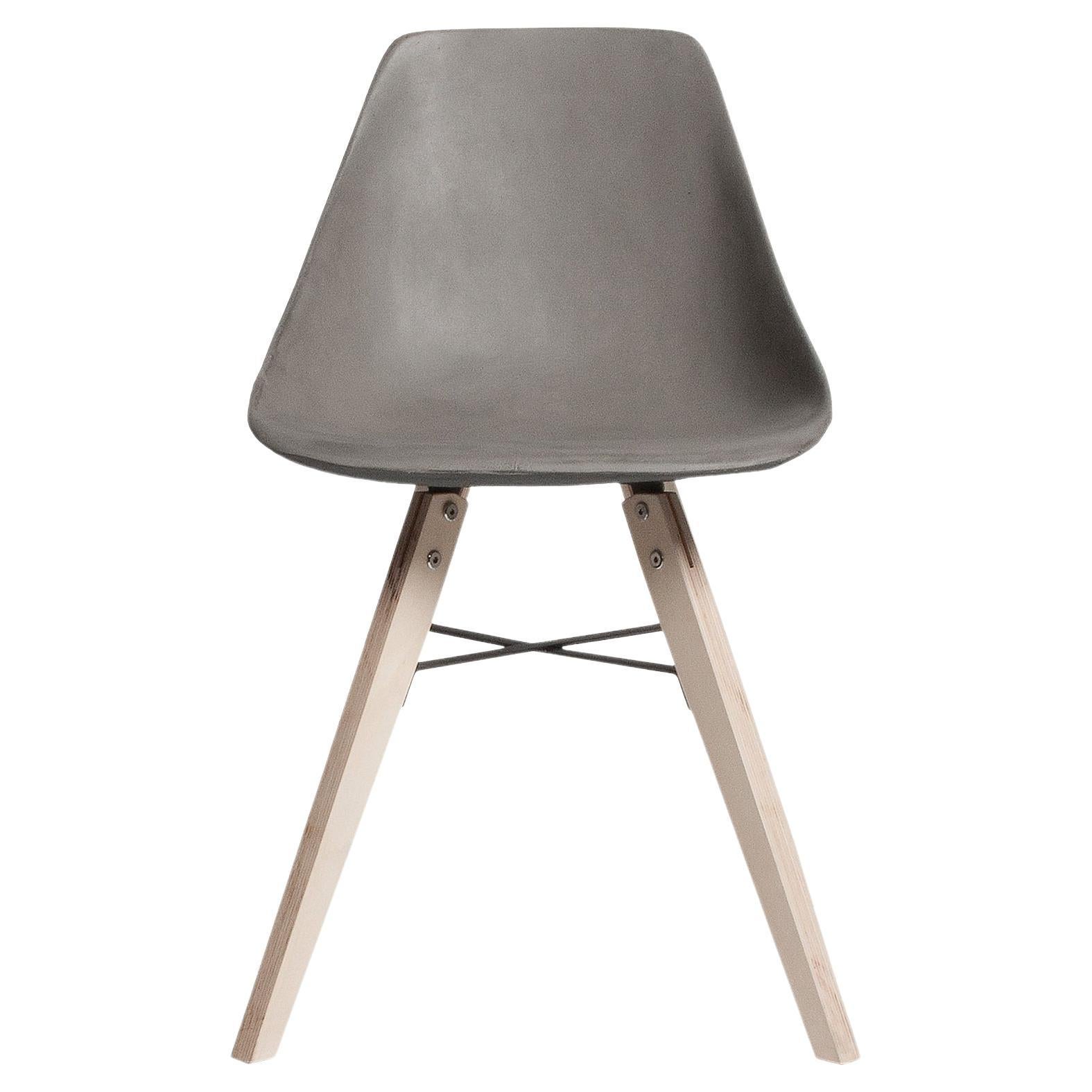Hauteville Chair with Plywood Feet For Sale