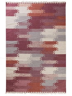 Tappeto Hav Maroon di Volver Studio