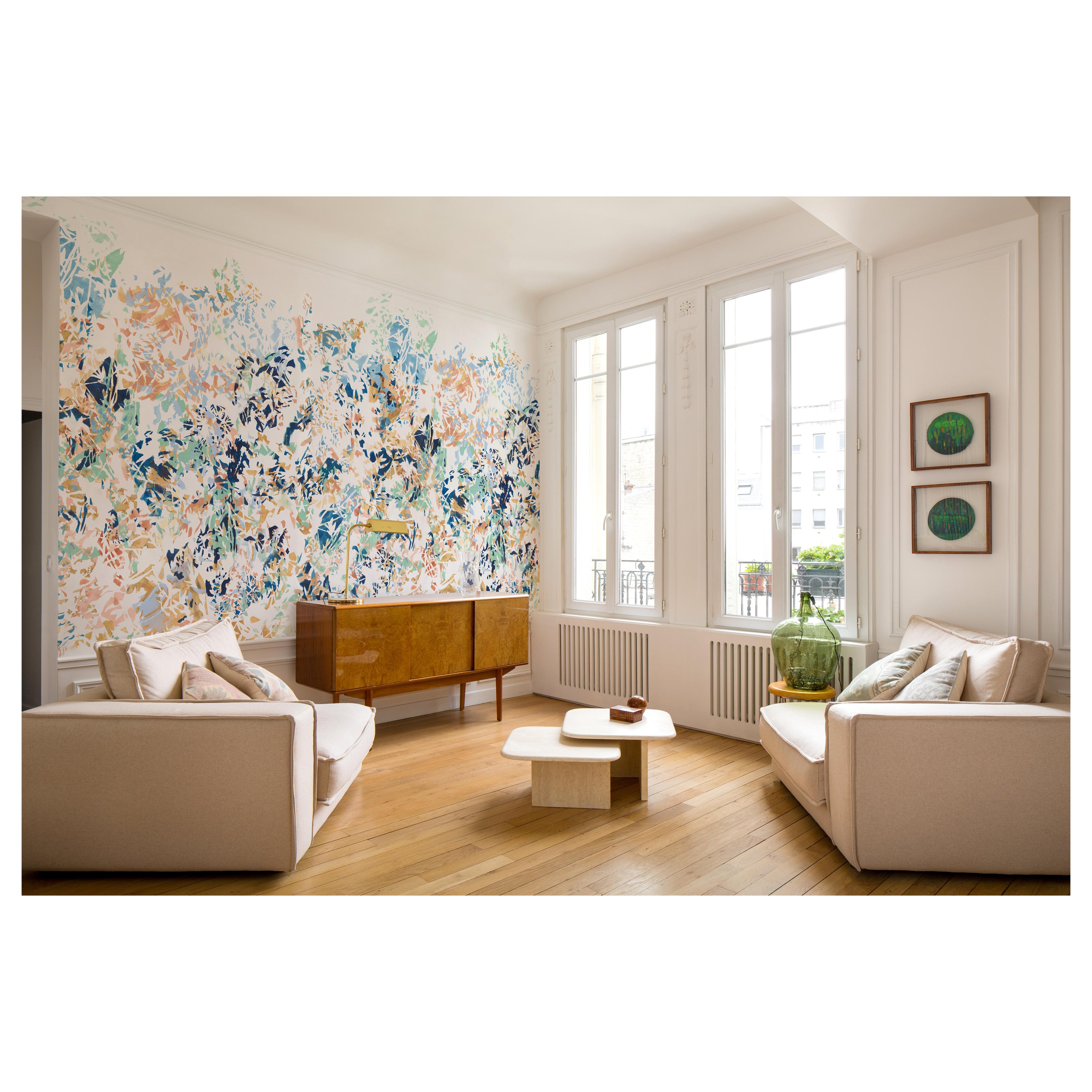 Hava, Customizable, Digital Printing, Mural Decor, Isidore Leroy For Sale