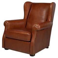 Fauteuil en cuir Classic Brown