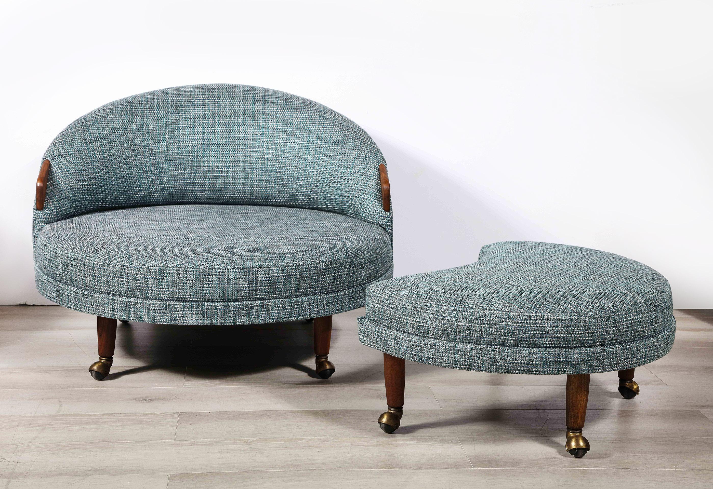 Havana Chair and Ottoman by Adrian Pearsall 1