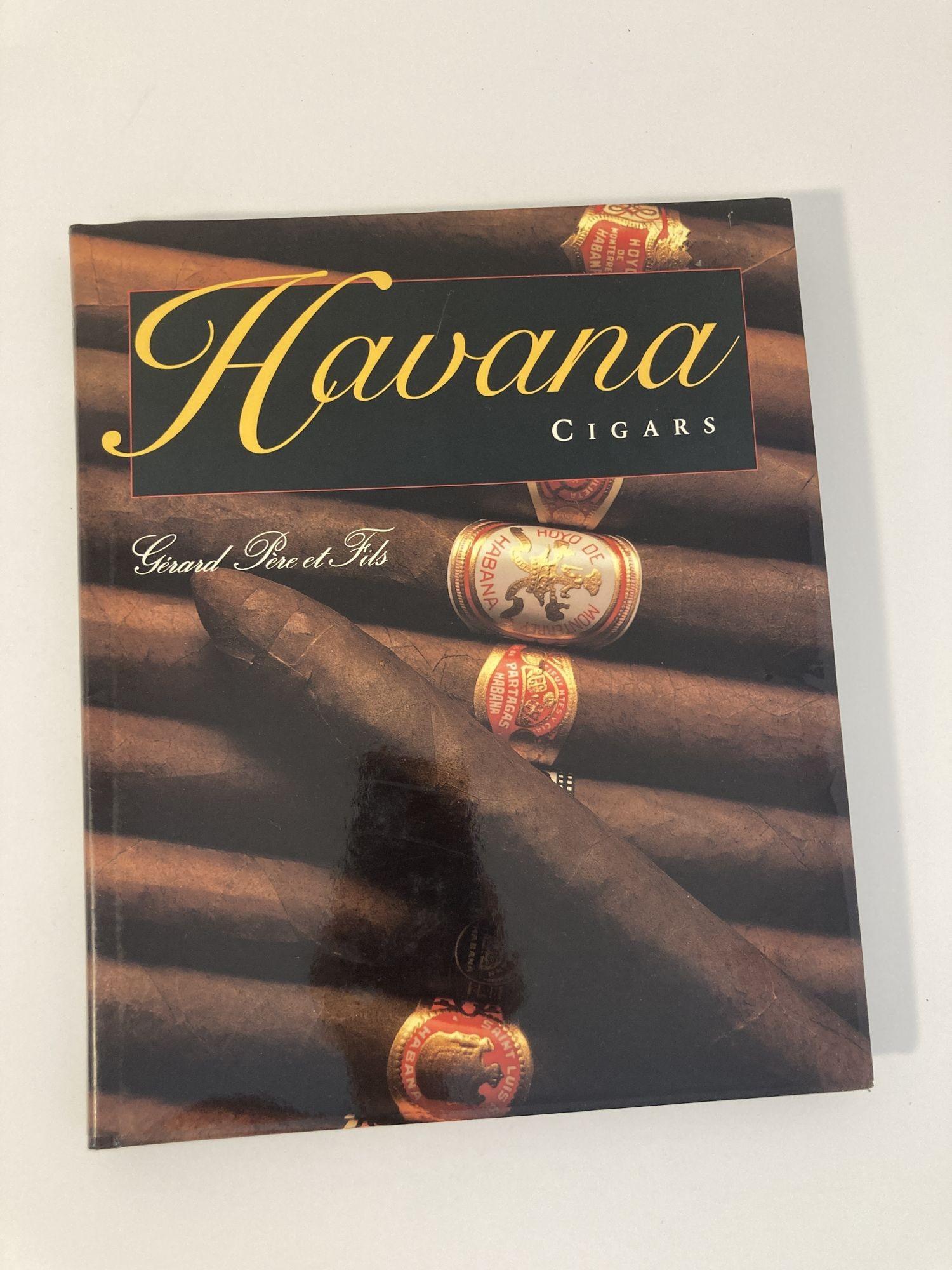 Havana Cigars hardcover book by Gerard Pere et Fils.
Wonderful, rich full-page photography by Matthieu Prier of many Cubano favorites.
Experience the Refined Luxury of the Havana Cigars, long synonymous with good taste and sophistication, Havanas