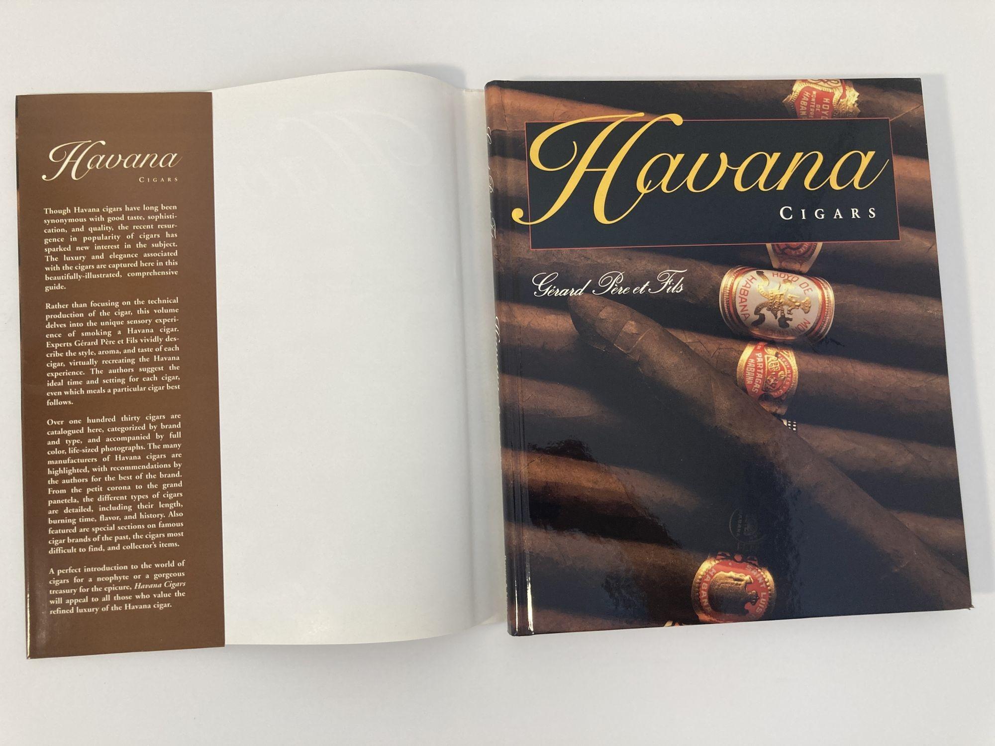 Late 20th Century Havana Cigars Hardcover Book by Gerard Pere Et Fils Experience the Refined Luxur
