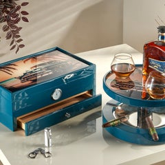 Humidificador Azul Pólvora inspirado en La Habana (Edición Especial Club) de Morici