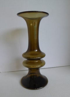 Vaso in vetro della serie Havanna di Per Lutken for Holmegaard, metà del secolo scorso, Danimarca 1967