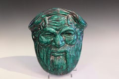 Have one to sell? Sell now CAS Vietri Dionysus Bacchus Wall Mask Plaque Vintage