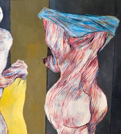 Have You Seen My Shirt Two Figured Represented in an Erotic Situation