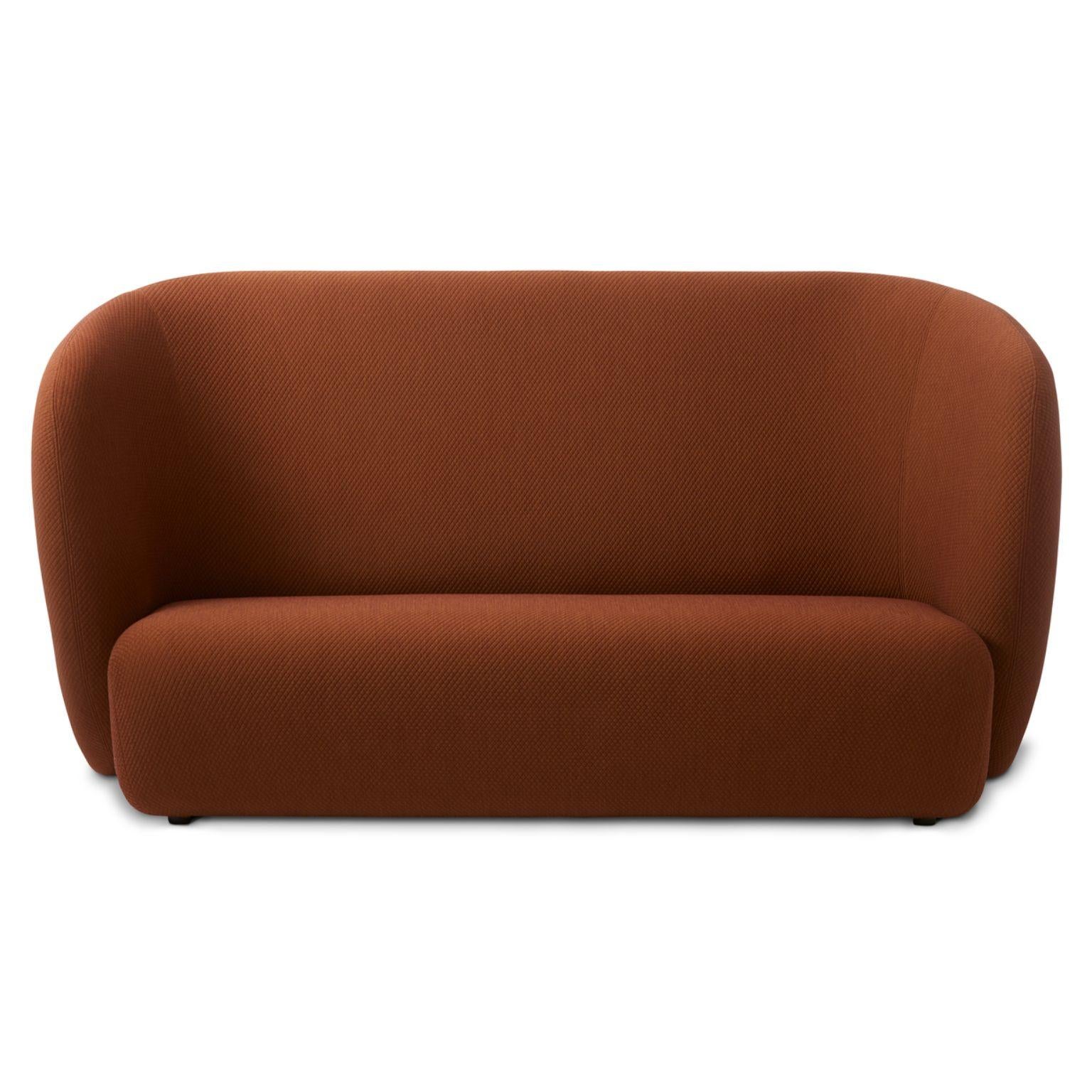 Haven 3 Seater Mosaic Spicy Brown by Warm Nordic
Dimensions: D220 x W84 x H 110/40 cm
Material: Textile upholstery, Foam, Spring system, Wood
Weight: 84 kg
Also available in different colours and finishes. Please contact us.

Haven is a