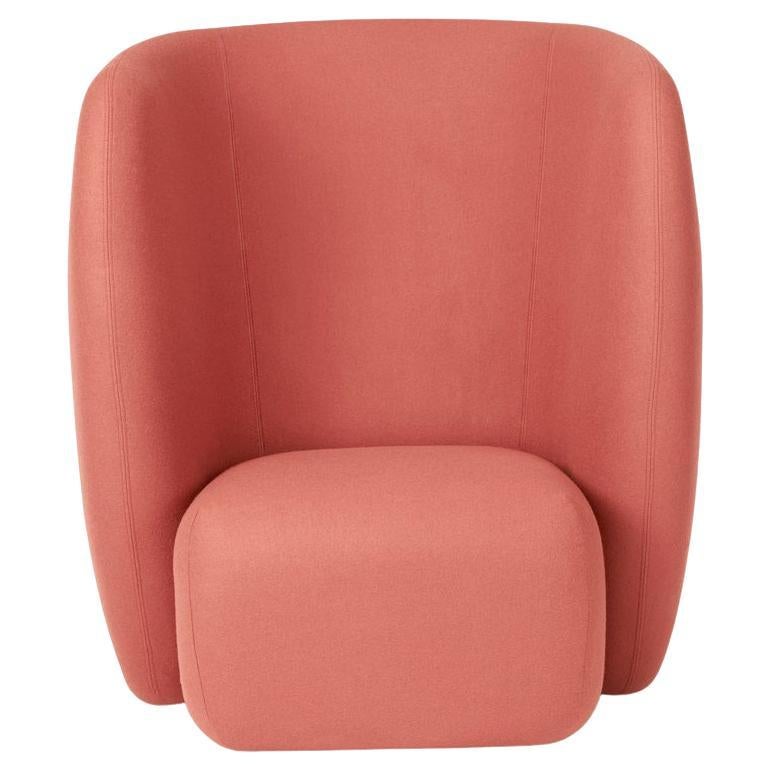 Haven Lounge Chair Blush by Warm Nordic For Sale