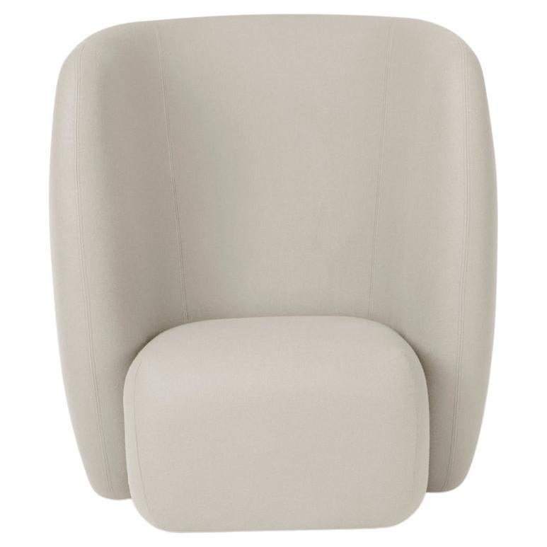 Haven Lounge Chair Pearl Grey by Warm Nordic For Sale