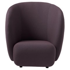 Haven Lounge Chair Sprinkles Eggplant by Warm Nordic