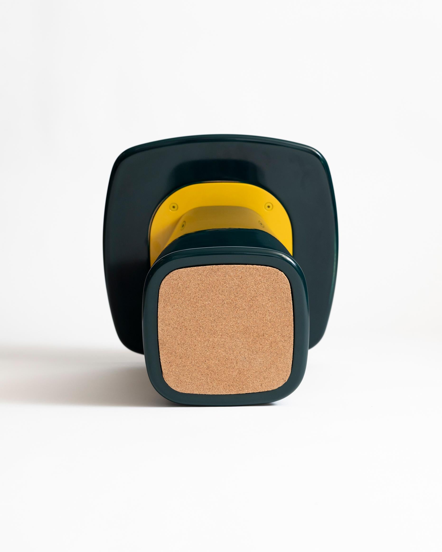 American Haven Side Table in High Gloss Lacquer by Parc For Sale