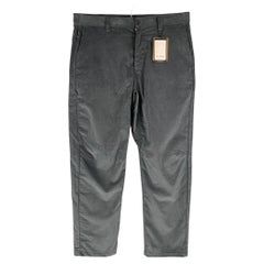 HAVEN Size L Grey Slate Corduroy Cotton Zip Fly Casual Pants