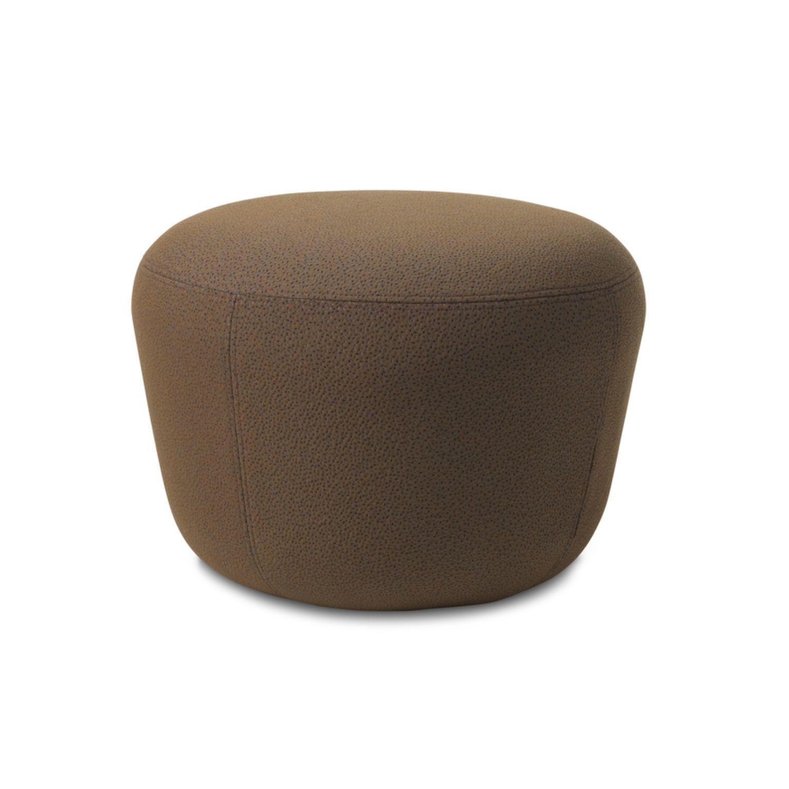 Danish Haven Sprinkles Eggplant Pouf by Warm Nordic For Sale