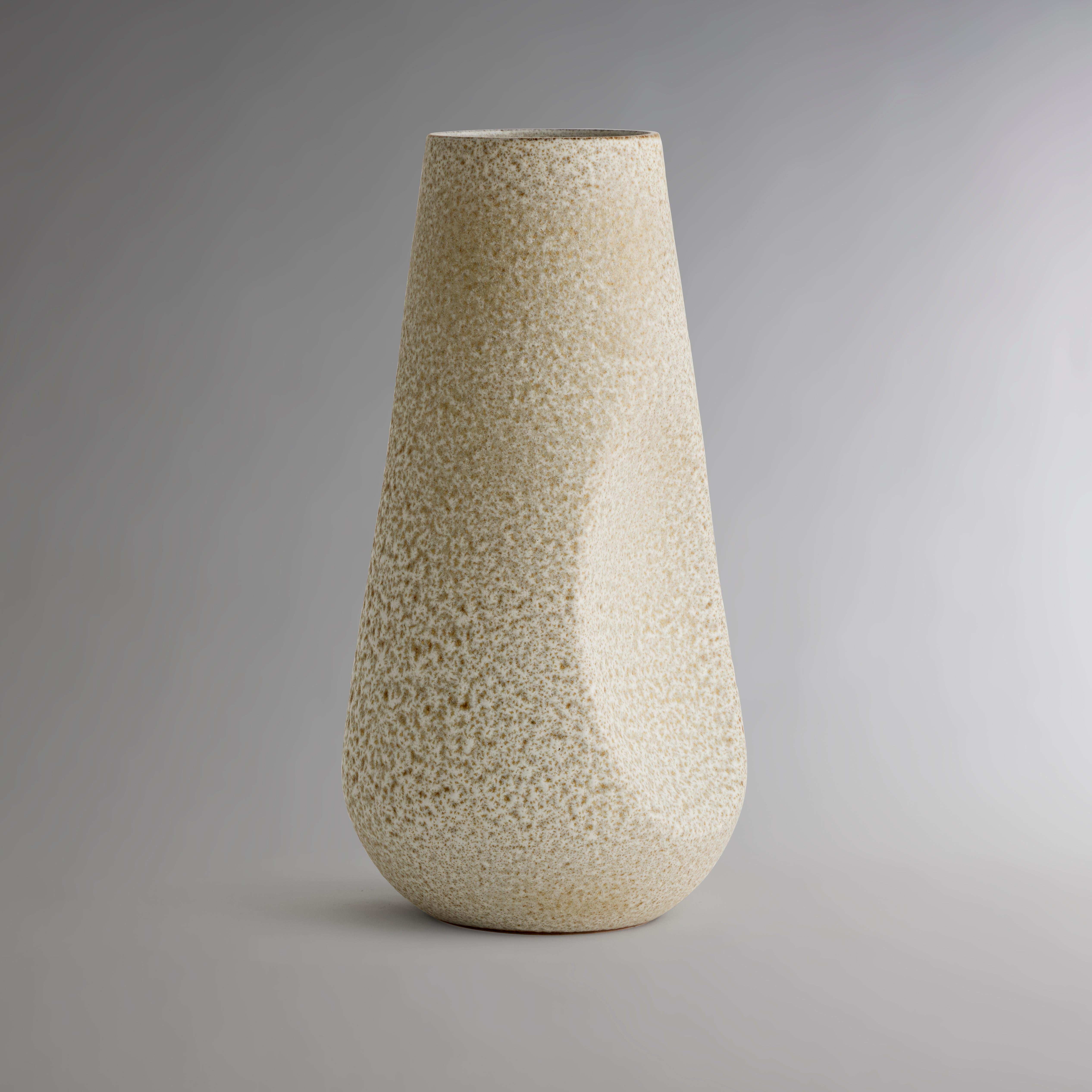 European Haven Vase - Glazed Ceramic Vase For Sale