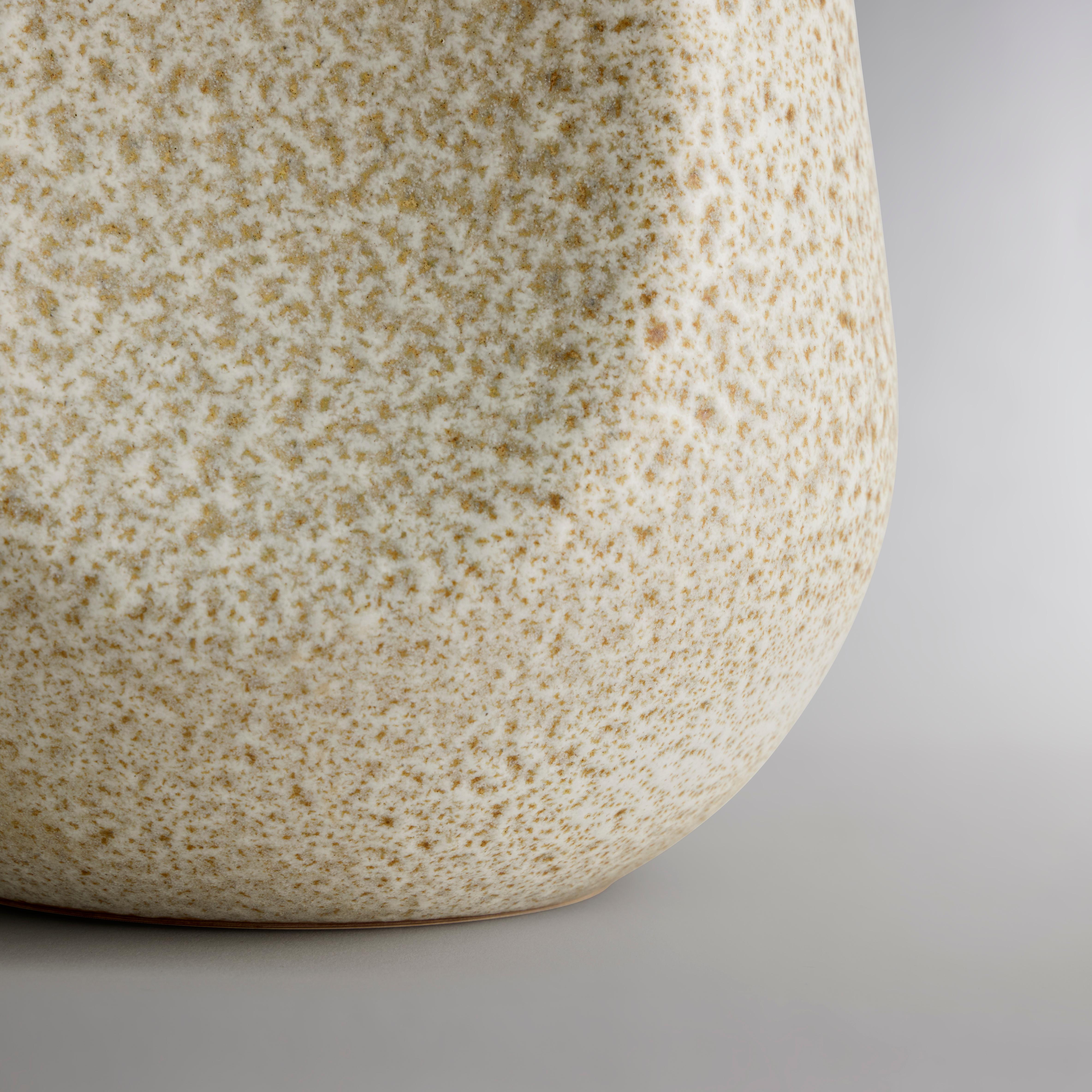 Haven Vase - Glazed Ceramic Vase In New Condition For Sale In Dallas, TX