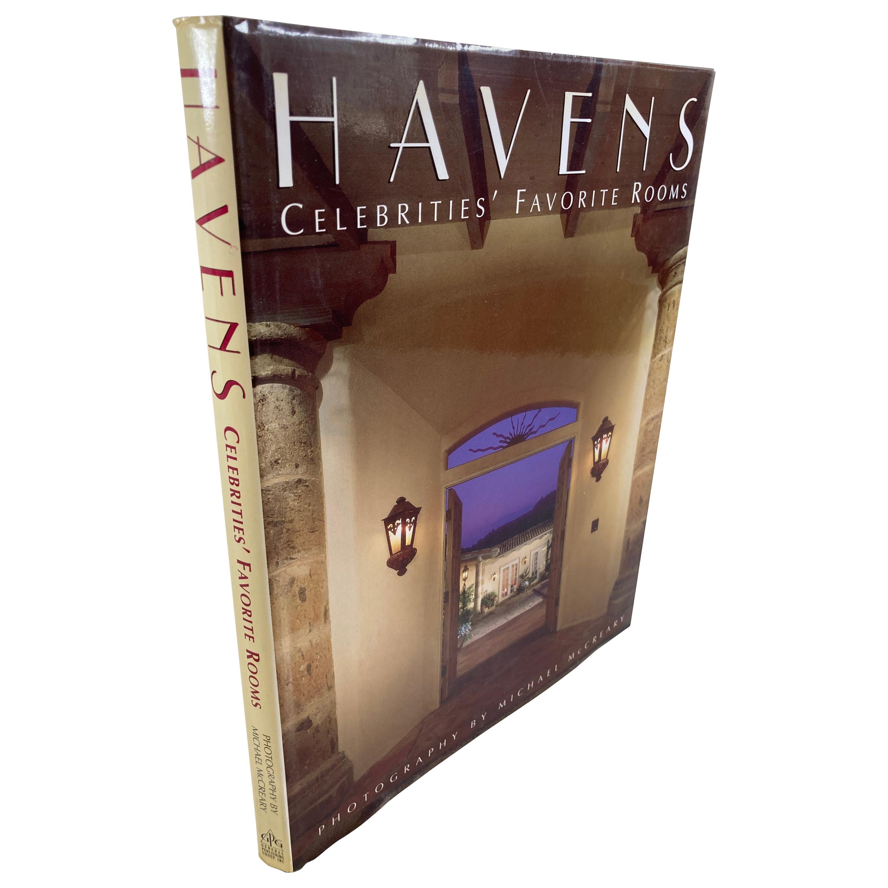 Havens: Celebrities Favorite Rooms Hardcover Book