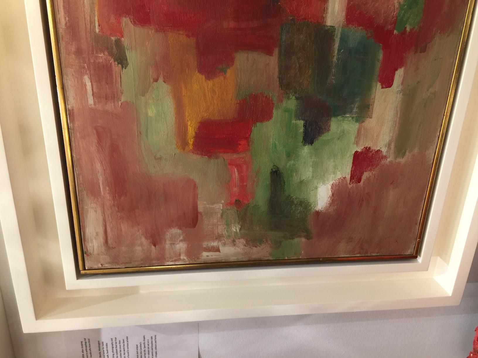 Pintura al óleo abstracta/cubista de Havers Holandés en venta