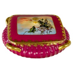 Haviland Limoges Porcelain Fleurs Parisiennes Tureen, 1887-1889