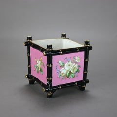 Haviland Limoges Aesthetic Movement Porcelain Planter C1890