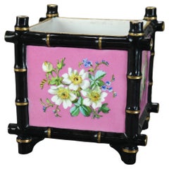 Haviland Limoges Aesthetic Movement Porzellan Pflanzgefäß C1890