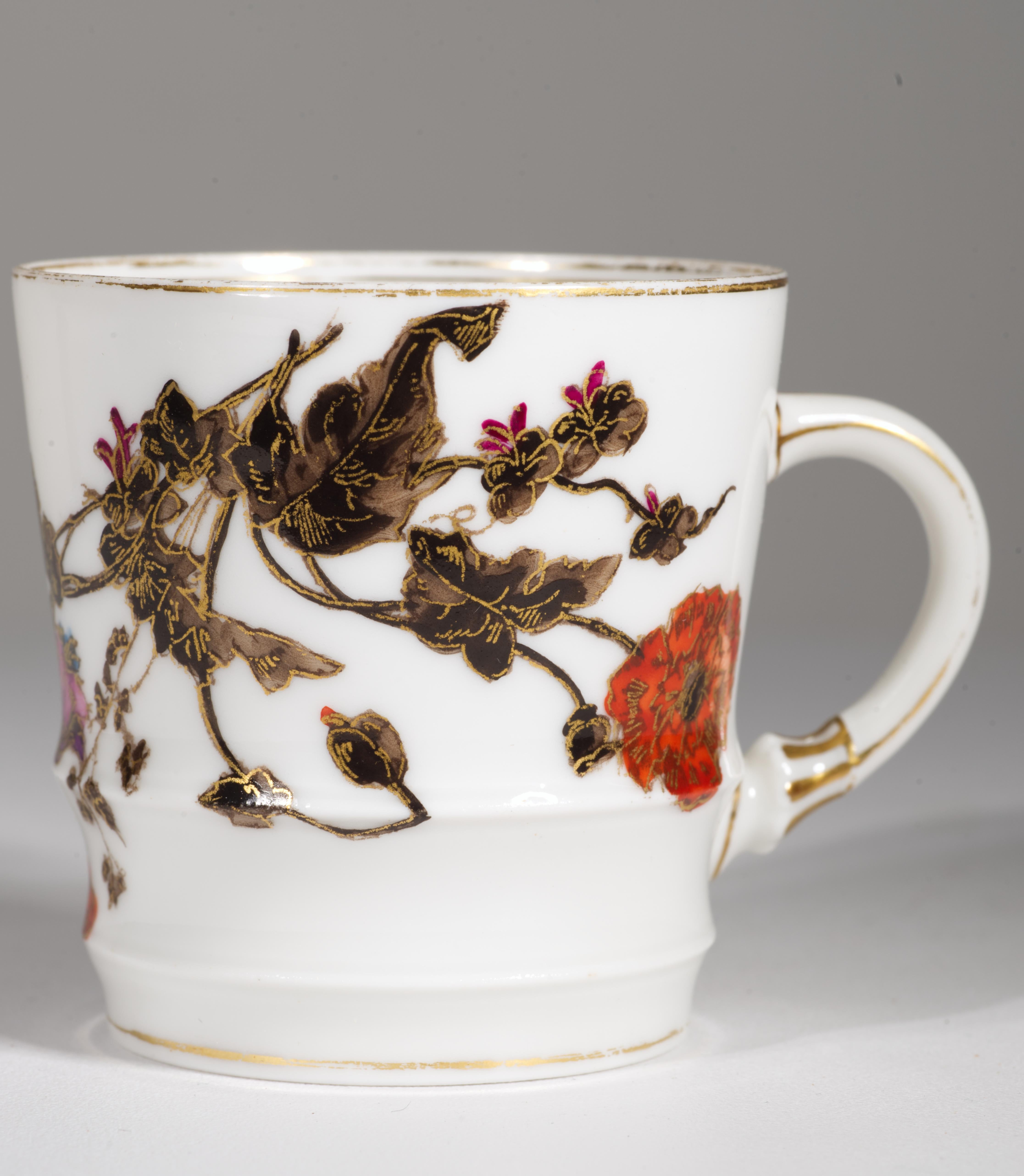 Set di tazze e piattini per caffè espresso Haviland Limoges, 1882 ca. in vendita 3