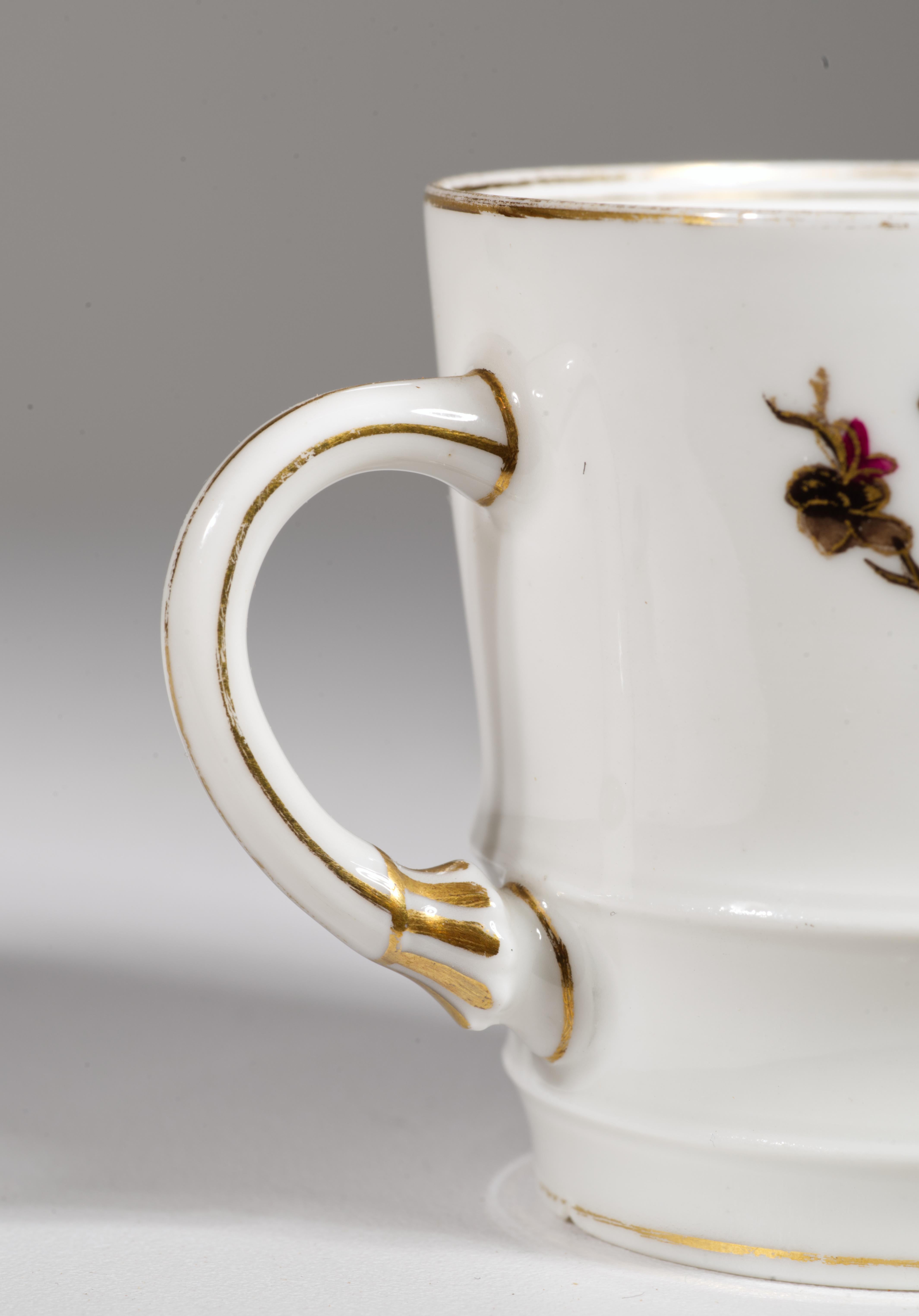 Set di tazze e piattini per caffè espresso Haviland Limoges, 1882 ca. in vendita 5