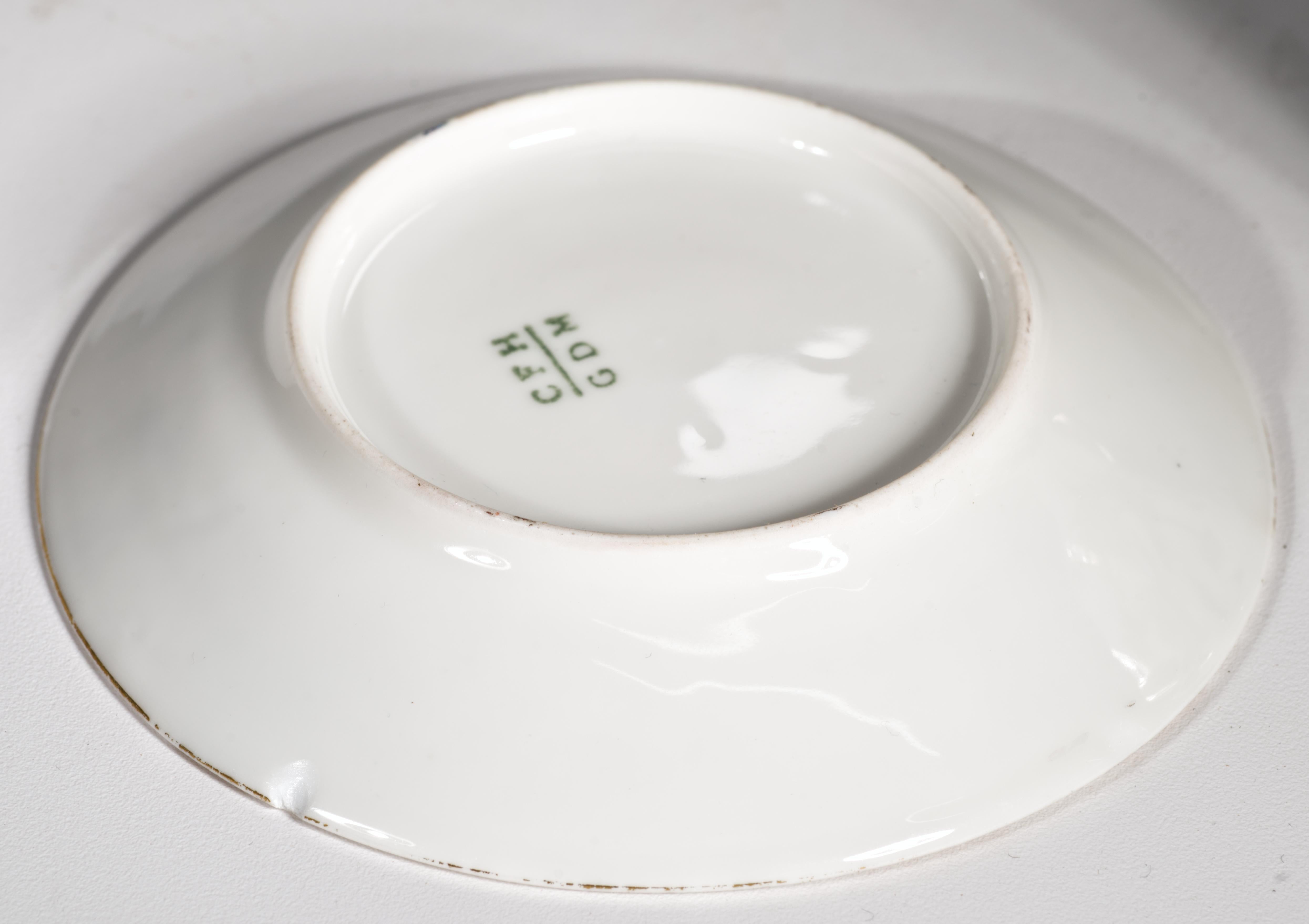 Set di tazze e piattini per caffè espresso Haviland Limoges, 1882 ca. in vendita 1