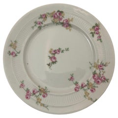 Haviland Limoges Floral Porcelain Dinner Plates Set of 4