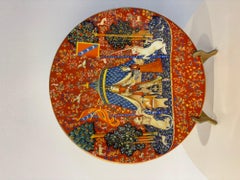 Haviland Limoges France Decorative Plate La Chasse a La Licorne 1977 Limited Ed.