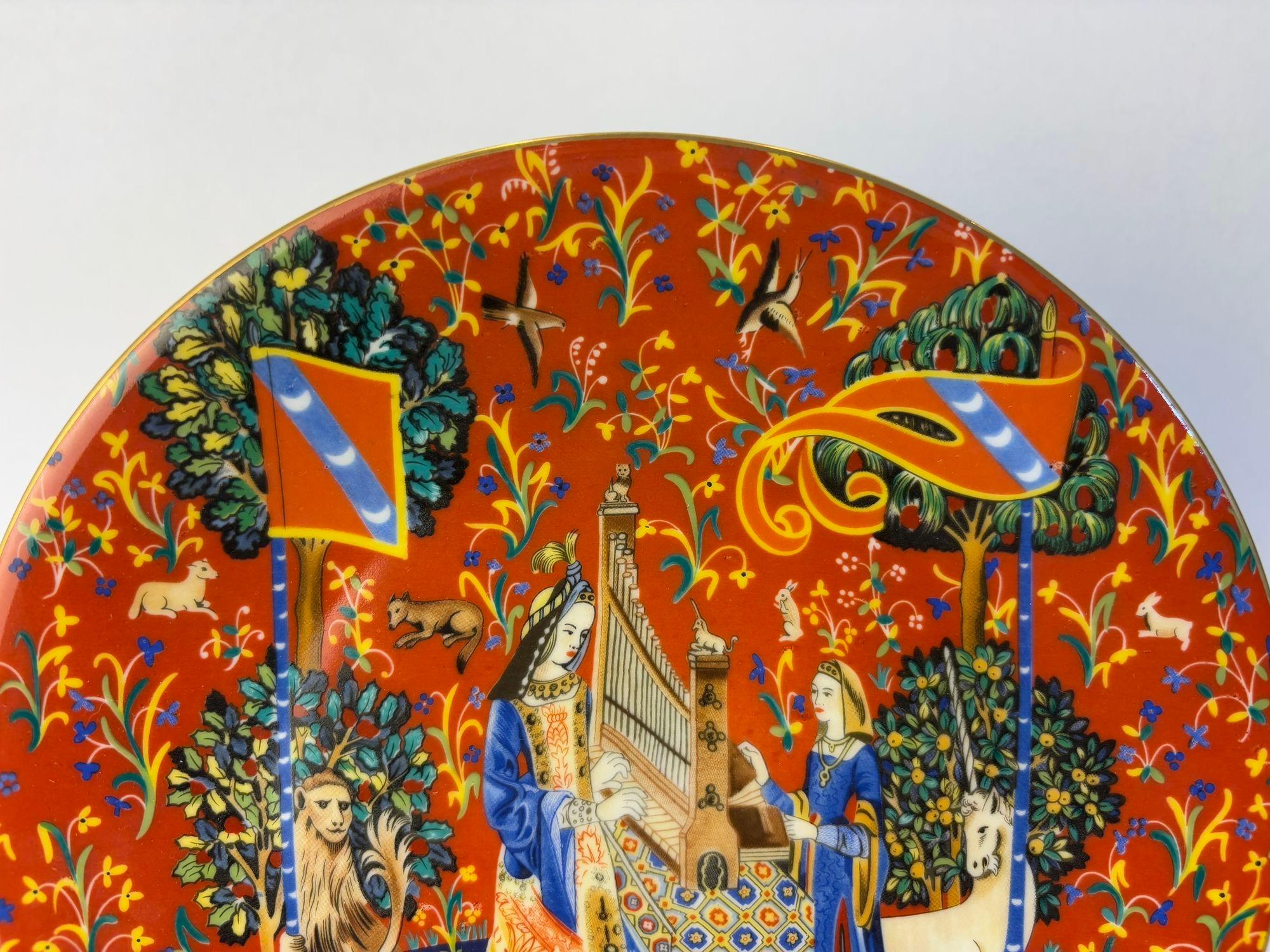 Robert Haviland & C. Parlon Limoges Francia Placa decorativa 1979 Ed. limitada nº 3.
Plato coleccionable de edición limitada 