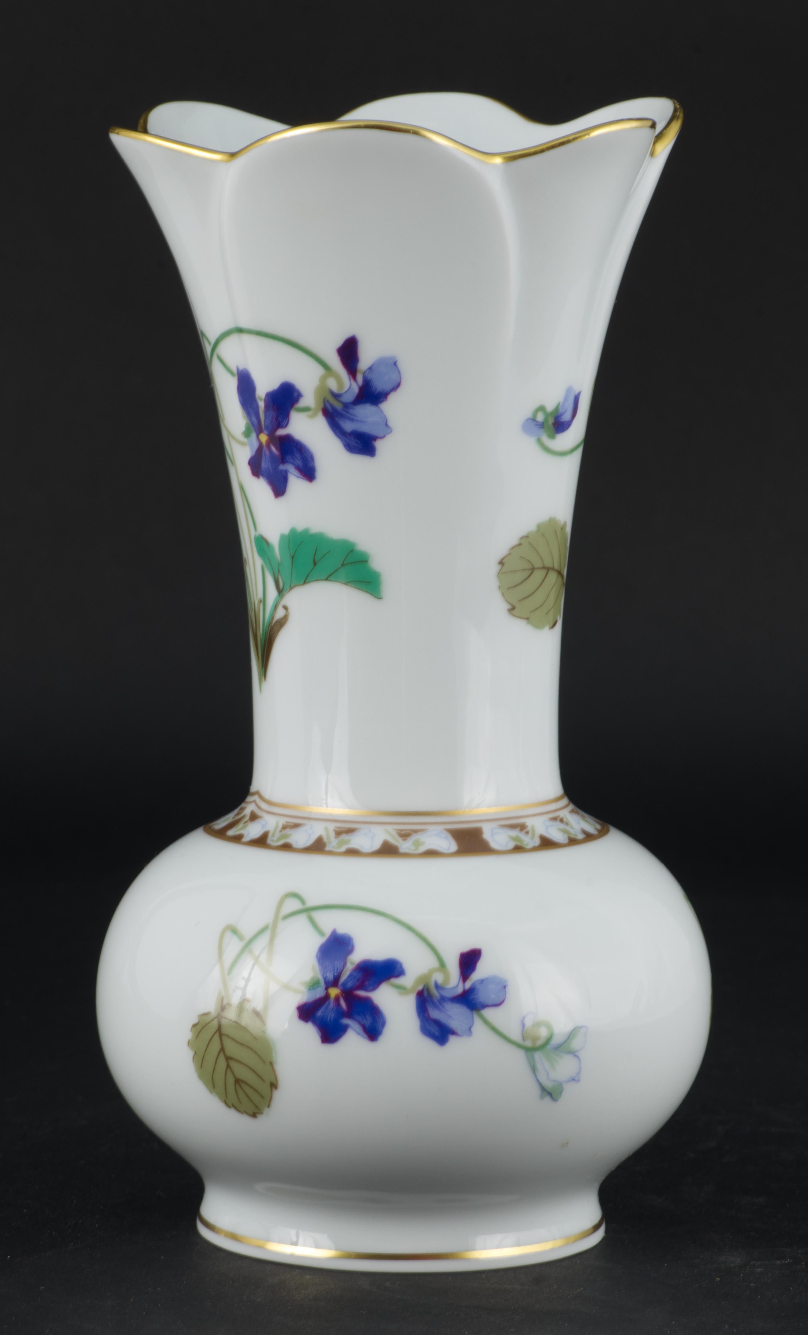 Napoleon III Haviland Limoges France Imperatrice Eugenie Vase For Sale