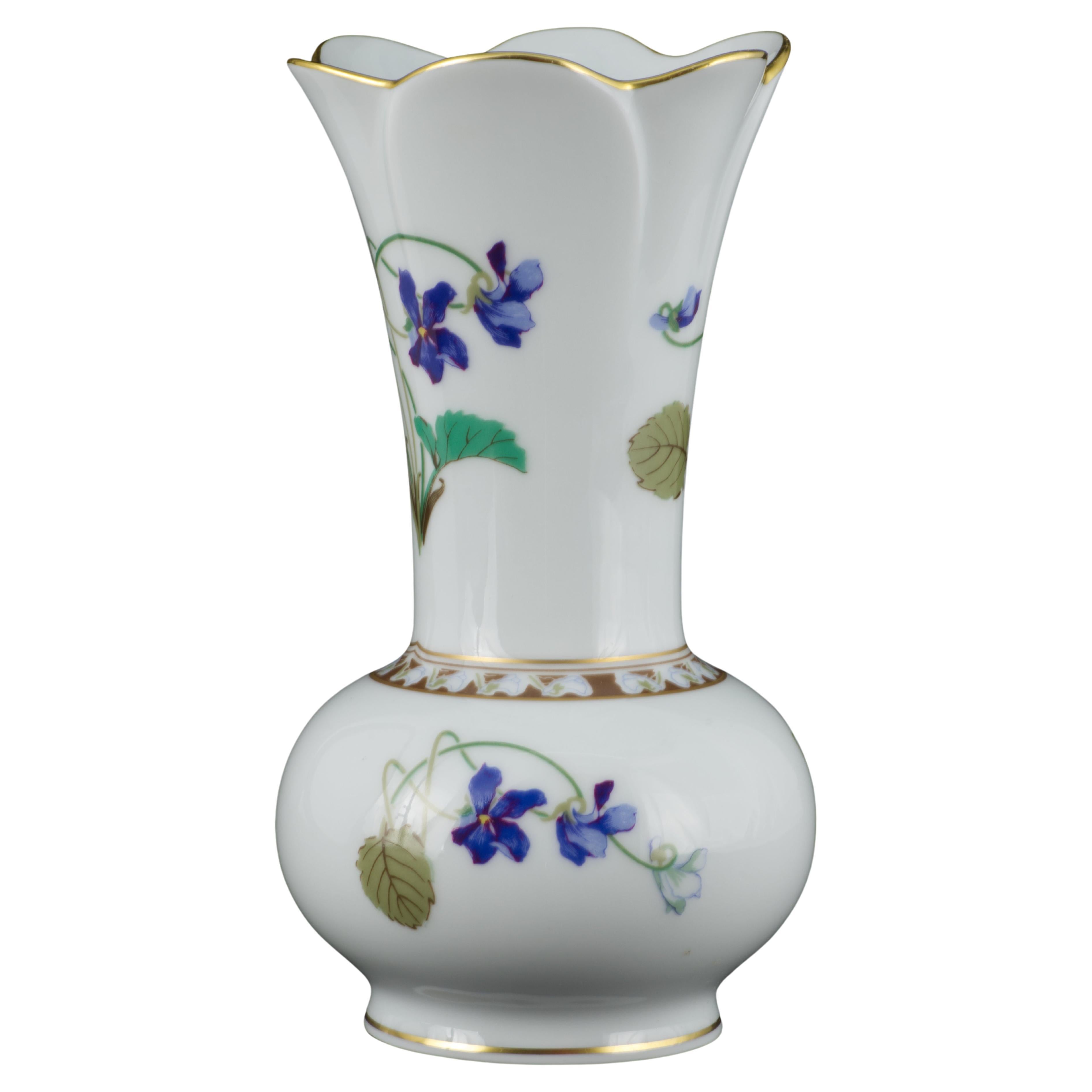 Haviland Limoges France Imperatrice Eugenie Vase For Sale